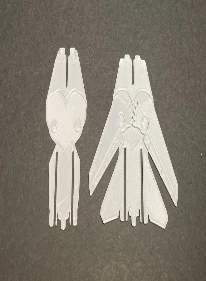 Beoals 3D Printed Fighter Jet Aircraft Model, Grey, Military Scale Model - Image 4